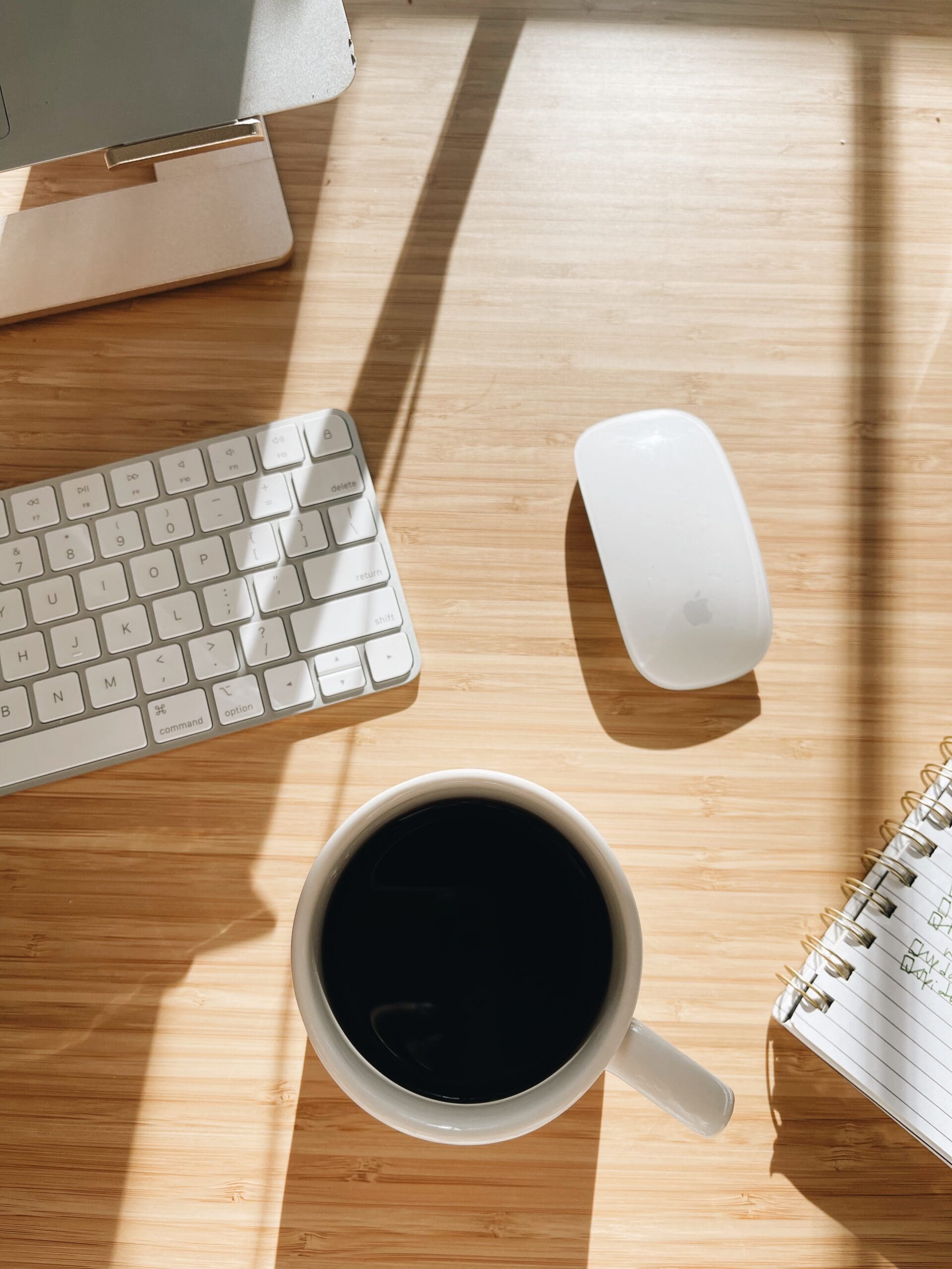A computer setup by a digital marketing strategist
