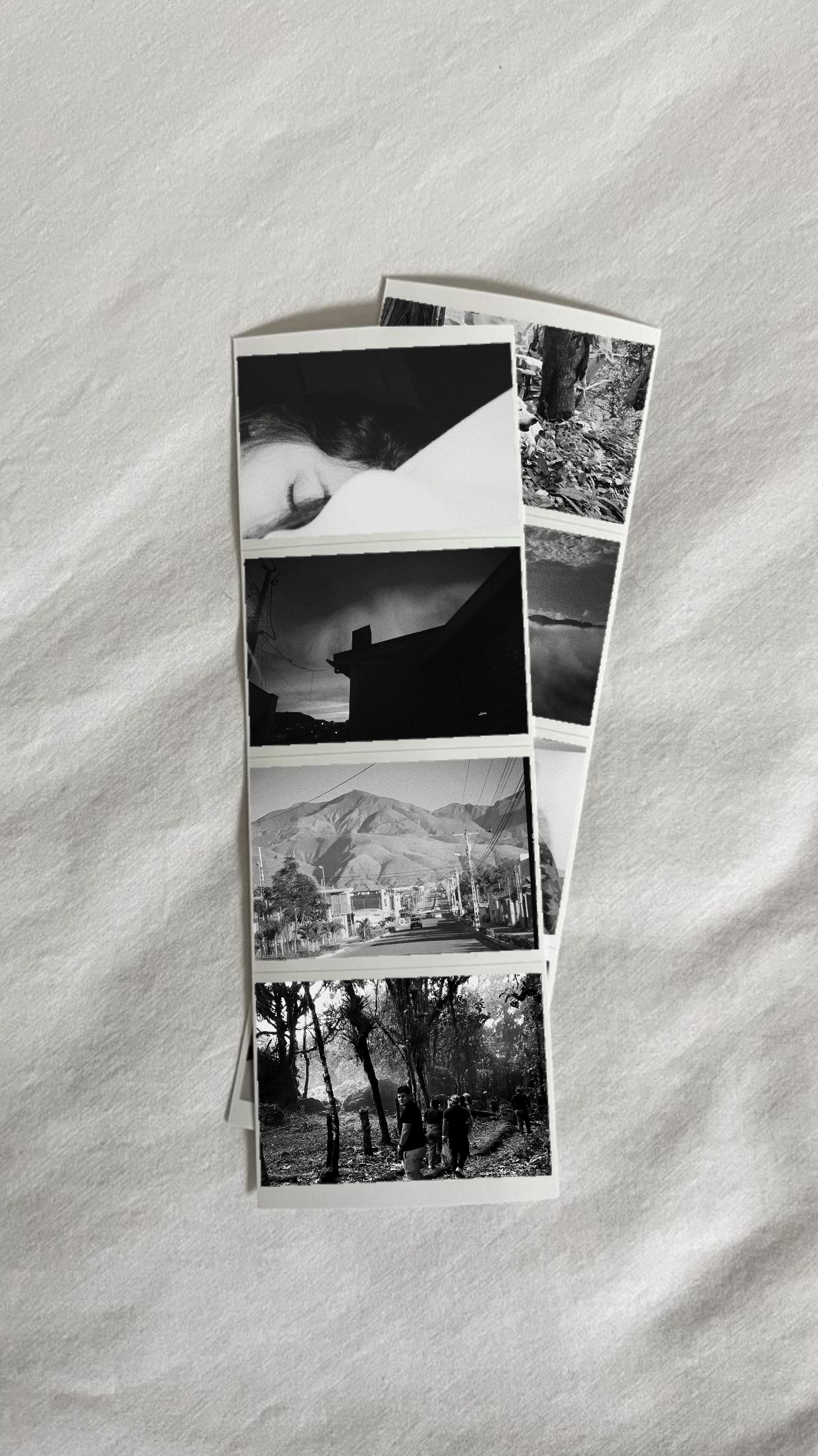 A film reel of images